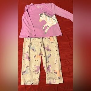 Girls pj set size 3t